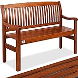 KESSER® Gartenbank Holz Holzbank wetterfest | Für 2 bis 3...